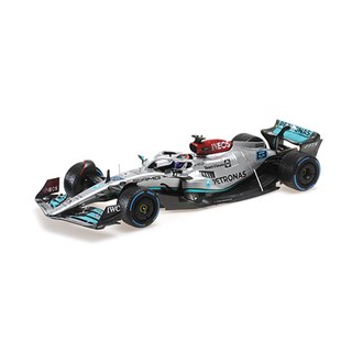 Minichamps Mercedes F1 W13 - 2022 Monaco Grand Prix - #63 G. Russell 1:18 model car