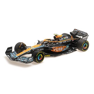Minichamps McLaren MCL36 - 2022 Abu Dhabi Grand Prix - #4 L. Norris 1:18 model car