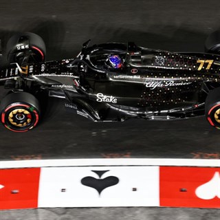 Minichamps Alfa Romeo C43 - 2023 Las Vegas Grand Prix - #77 V. Bottas 1:18 model car