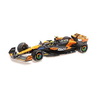 Minichamps McLaren MCL38 - 1st 2024 Miami Grand Prix - #4 L. Norris 1:18 model car