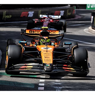 Minichamps McLaren MCL39 - 1st 2025 Monaco Grand Prix - #4 Lando Norris 1:18 model car