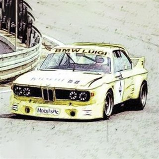 Minichamps BMW 3.0 CSL - 1978 Brno ETCC - #4 1:18 model car