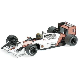 Minichamps McLaren MP4/4 'Dirty Version' - 1988 Formula One World Champion - #12 A. Senna 1:18 model car
