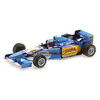 Minichamps Benetton B195 - 1st 1995 French Grand Prix - #1 M. Schumacher 1:18 model car