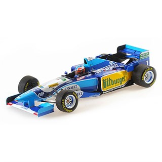 Minichamps Benetton B195 - 1st 1995 Pacific Grand Prix - #1 M. Schumacher 1:18 model car