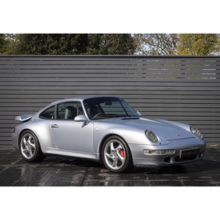 Minichamps Porsche 911 (993) Turbo 1995 - Silver 1:12 model car
