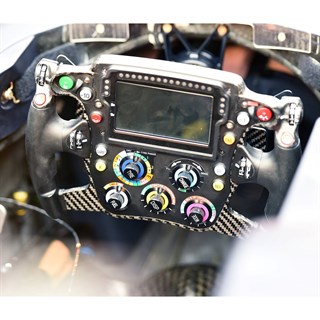 Minichamps Red Bull RB12 Steering Wheel - 2016 Spanish Grand Prix - #33 Max Verstappen 1:2