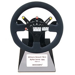 Minichamps Williams FW16 Steering Wheel - 1994 - #2 A. Senna 1:2