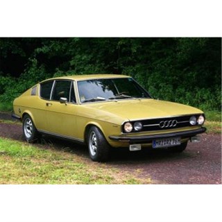 Maxichamps Audi 100 (C1) Coupe S 1969 - Yellow 1:43 model car