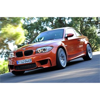 Maxichamps BMW 1 Series M Coupe 2011 - Orange Metallic 1:43 model car