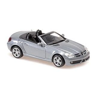 Maxichamps Mercedes SLK (R171) 2007 - Dark Silver Metallic 1:43 model car