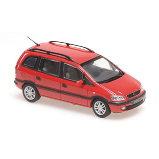 Maxichamps Opel Zafira 1999 - Red 1:43 model car
