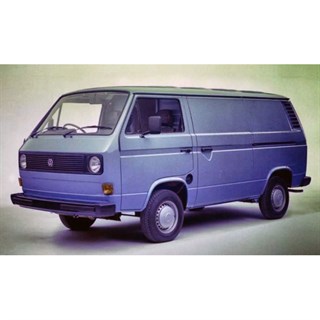 Maxichamps Volkswagen T3 Kastenwagen 1983 - Blue 1:43 model car
