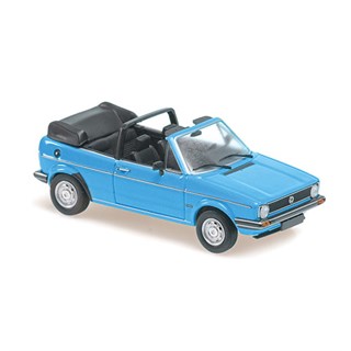 Maxichamps Volkswagen Golf Cabriolet 1979 - Light Blue 1:43 model car