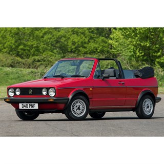 Maxichamps Volkswagen Golf Cabriolet 1979 - Red 1:43 model car