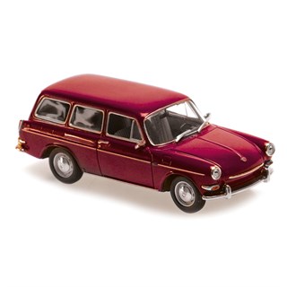 Maxichamps Volkswagen 1600 Variant 1966 - Red 1:43 model car