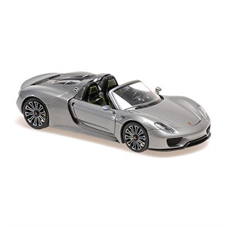 Maxichamps Porsche 918 Spyder 2013 - Silver 1:43 model car