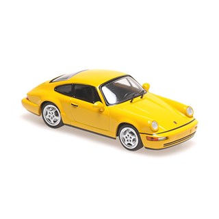 Maxichamps Porsche 911 Carrera 1992 - Yellow 1:43 model car