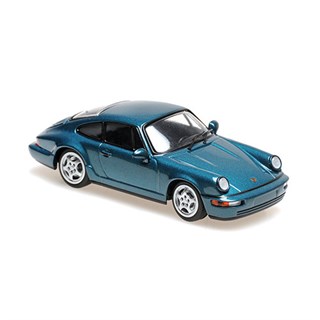 Maxichamps Porsche 911 Carrera 1992 - Tuquoise Metallic 1:43 model car