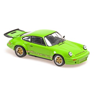 Maxichamps Porsche 911 Carrera RS 3.0 1974 - Green w. Gold Decals 1:43 model car
