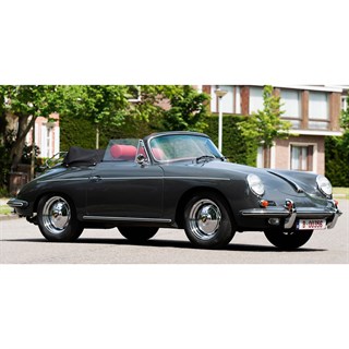 Maxichamps Porsche 356 B Cabriolet 1960 - Grey 1:43 model car