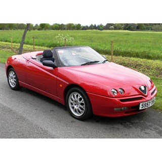Maxichamps Alfa Romeo Spider 1998 - Red 1:43 model car