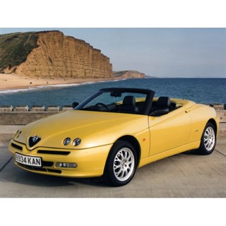 Maxichamps Alfa Romeo Spider 1998 - Yellow 1:43 model car