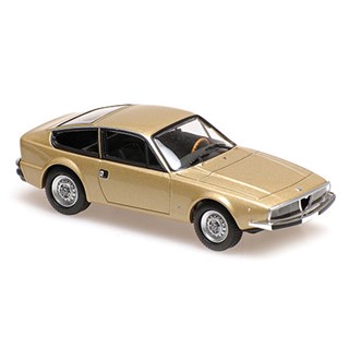 Maxichamps Alfa Romeo 1600 Junior Z (115) 1972 - Gold 1:43 model car