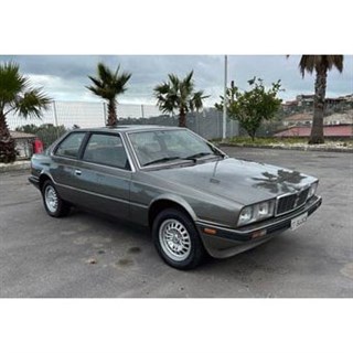 Maxichamps Maserati Biturbo 1982 - Grey Metallic 1:43 model car