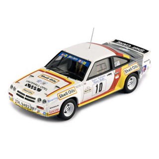 IXO Opel Manta 400 - 1985 Manx Rally - #10 B. Fisher 1:43 model car