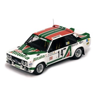 IXO Fiat 131 Abarth - 1979 Monte Carlo Rally - #14 W. Rohrl 1:43 model car