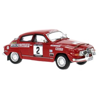 IXO Saab 96 V4 - 1st 1971 RAC Rally - #2 Stig Blomqvist 1:43 model car