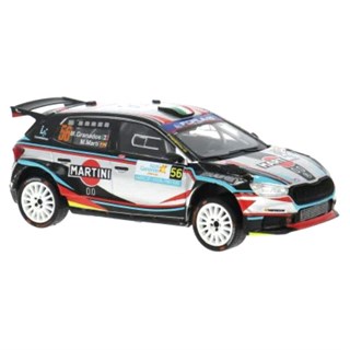 IXO Skoda Fabia RS Rally2 - 2025 Rally Islas Canarias - #56 Miguel Granados 1:43 model car