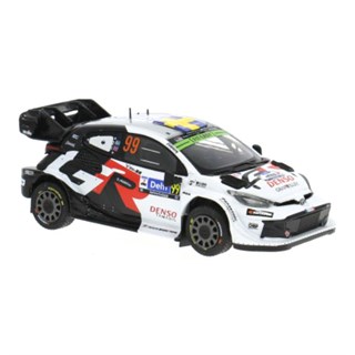 IXO Toyota GR Yaris Rally1 - 1st 2025 Rally Estonia - #99 Oliver Solberg 1:43 model car