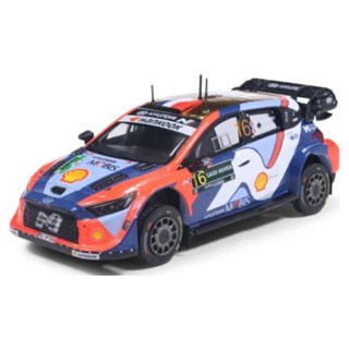 IXO Hyundai i20 N Rally1 - 2025 Rally Saudi Arabia - #16 Adrien Fourmaux 1:43 model car