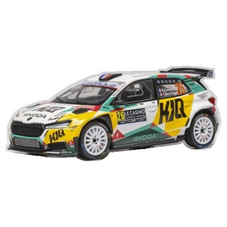 IXO Skoda Fabia Rally2 - 2026 Monte Carlo Rally - #26 Eric Camilli 1:43 model car