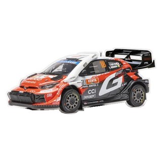 IXO Toyota GR Yaris Rally1 - 1st 2026 Safari Rally - #18 Takamoto Katsuta 1:43 model car
