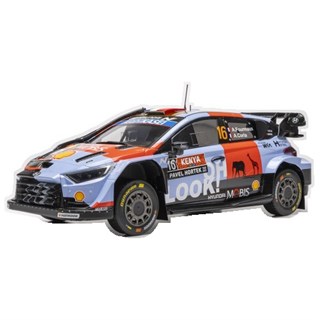 IXO Hyundai i20 N Rally1 - 2026 Safari Rally - #16 Adrien Fourmaux 1:43 model car