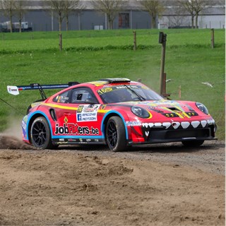 IXO Porsche 911 (992) Rally GT - 2026 Rally Ypres - #3 Kris Meeke 1:43 model car