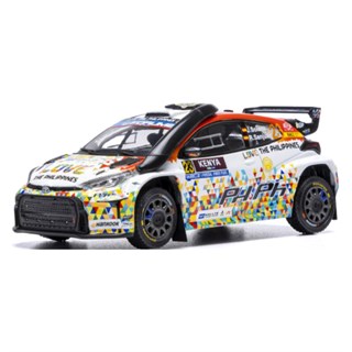 IXO Toyota GR Yaris Rally2 - 2025 Safari Rally - #23 Jan Solans 1:43 model car