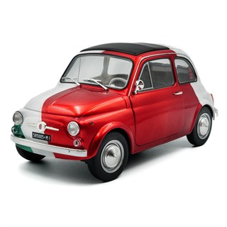 Solido Fiat 500 1965 - Tribute To Italy Livery 1:18 model car