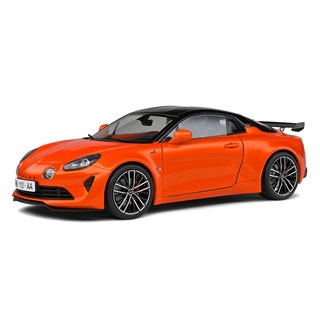 Solido Alpine A110 Radicale 2024 - Cobalt Orange 1:18 model car