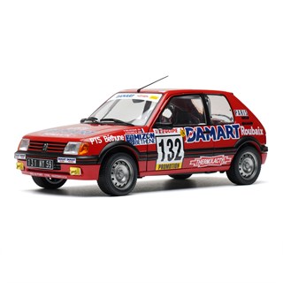 Solido Peugeot 205 GTI - 1986 Monte Carlo Rally - #132 F. Delecour 1:18 model car