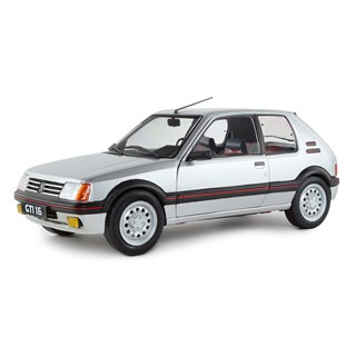 Solido Peugeot 205 GTI 1.6 Mk.1 1989 - Futura Grey 1:18 model car