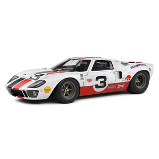 Solido Ford GT40 Mk.1 2015 - Eric Dean Design - White/Red 1:18 model car