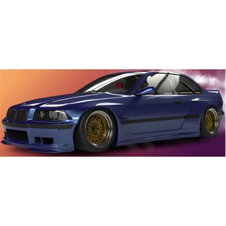 Solido BMW M3 Coupe Pandem 1990 - Estoril Blue 1:18 model car