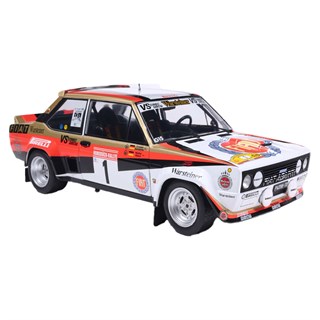 Solido Fiat 131 Abarth - 1st 1980 Hunsruck Rally - #1 Walter Rohrl 1:18 model car