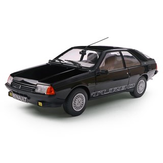 Solido Renault Fuego Turbo 1980 - Black 1:18 model car