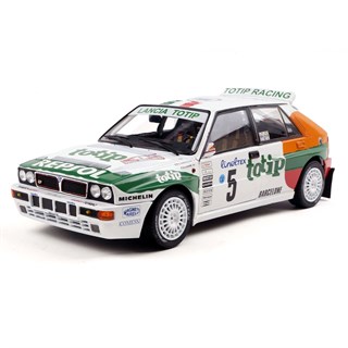 Solido Lancia Delta HF Integrale - 1993 Monte Carlo Rally - #5 A. Aghini 1:18 model car