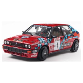 Solido Lancia Delta HF Integrale - 1st 1989 San Remo Rally - #1 Miki Biasion 1:18 model car